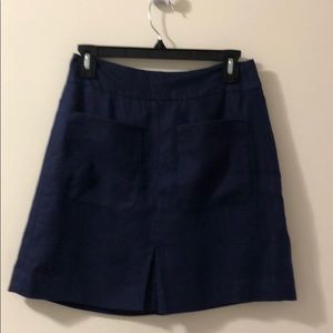 Loft linen skirt with pockets